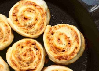 Involtini pizza in 3 minuti - RicettaSprint