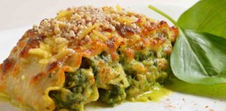 Lasagne con zucchine e pancetta