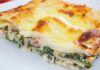Lasagne salmone e spinaci