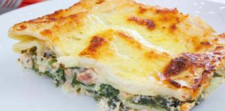 Lasagne salmone e spinaci