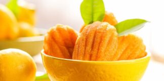 Madeleine al limone
