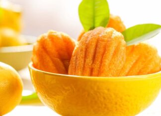 Madeleine al limone