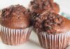 Muffin al cioccolato in friggitrice ad aria