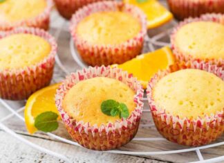 Muffin arancia e ricotta