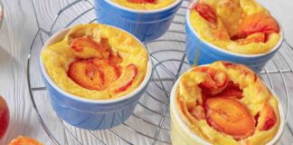 Mug cake light all'albicocca
