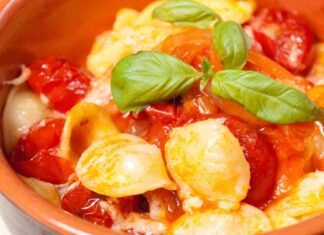 Orecchiette alla crudaiola