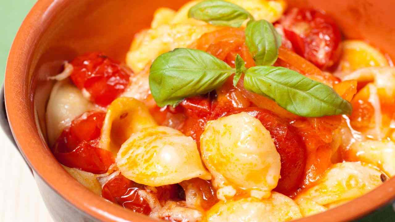 Orecchiette alla crudaiola