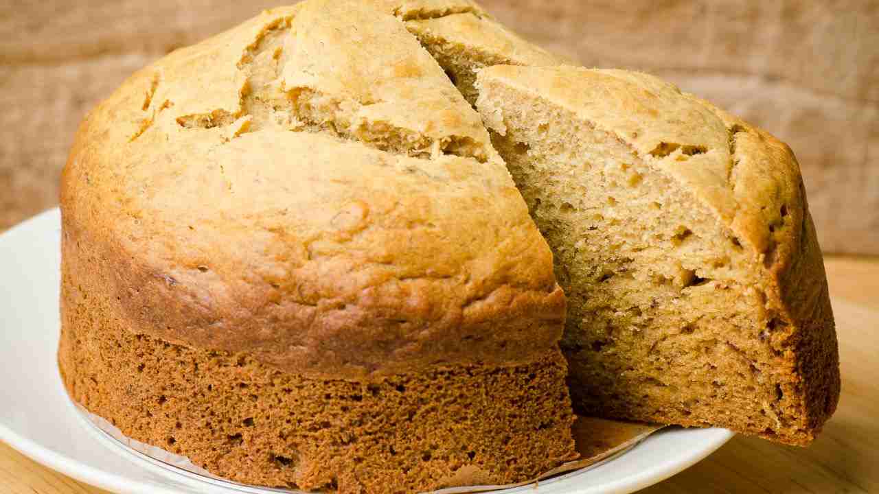 Pan di spagna alla banana
