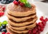 Pancake integrali senza latte e zucchero
