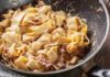 Pappardelle con crema al formaggio e speck