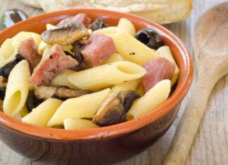 Pennette fredde alla boscaiola
