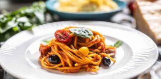 Pesce fresco pomodoro e olive