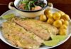 Pesce in padella con patate - Ricettasprint.it