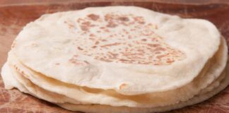 Piadina fatta in casa senza strutto - Ricettasprint.it