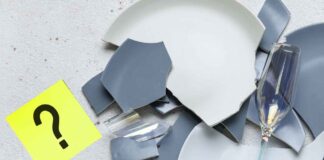 Piatti e bicchieri rotti dove si buttano - RicettaSprint