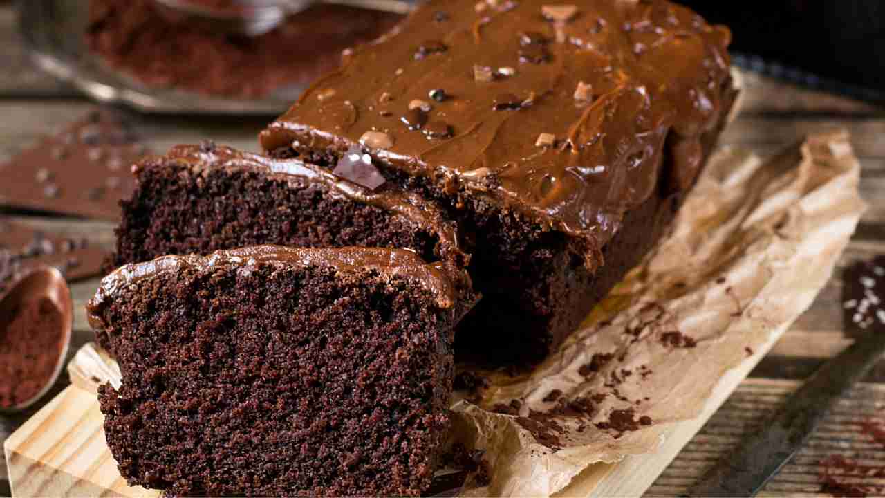 Plumcake al doppio cioccolato senza uova e burro - Ricettasprint.it