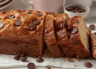 Plumcake arancia e gocce di cioccolato - Ricettasprint.it