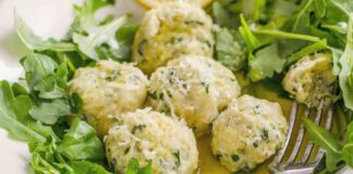 Polpette di ricotta e rucola