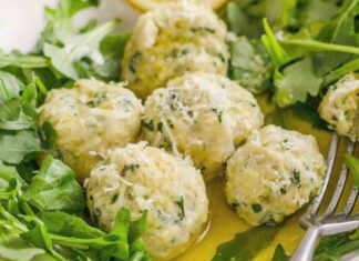 Polpette di ricotta e rucola