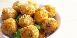 Polpette di zucchine e ceci