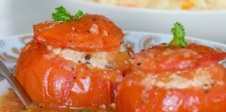 Pomodori con riso e patate di Anna Moroni - Ricettasprint.it