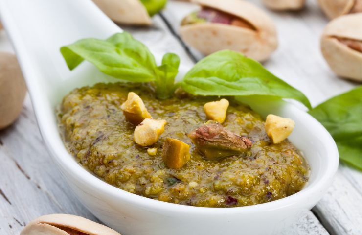 Del pesto di pistacchi