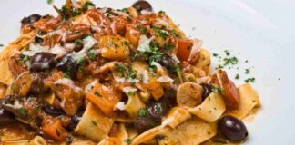 Puttanesca con i peperoni