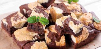 Quadrotti marmorizzati vegani - Ricettasprint.it