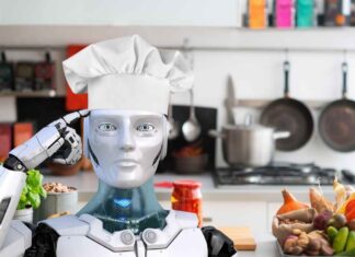 Un robot in cucina rappresentativo di ChatGPT