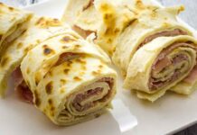 Rotolino salva pranzo senza sporcare nulla in cucina, il mio asso nella manica low carb! Rotolo low carb - RicettaSprint