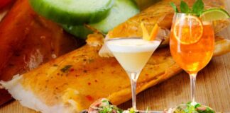 Della trota affumicata ed una portata da aperitivo