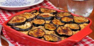 Sformato di melanzane filante
