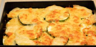 Sformato di zucchine con formaggi e prosciutto - Ricettasprint.it