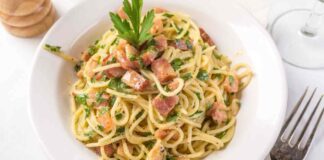 Spaghetti tonno e limone gourmet