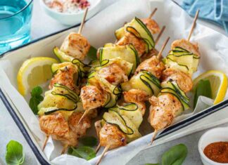 Spiedini di zucchine leggerissimi - RicettaSprint