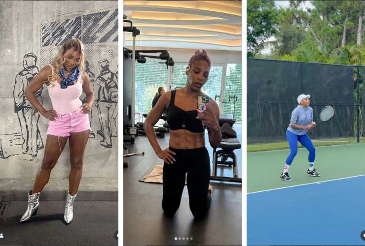 Star del tennis costretta a una dieta ferrea - RicettaSprint (Fonte foto Instagram @serenawilliams)