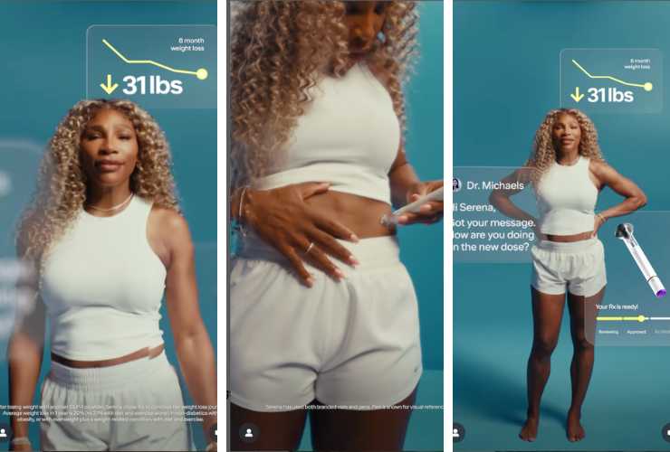 Star del tennis costretta a una dieta ferrea - RicettaSprint (Fonte foto Instagram @serenawilliams)