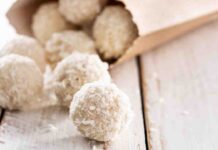 Con la ricotta avanzata dal pranzo della domenica ho fatto il dolce per tutti, ma senza farina e burro Tartufini al cocco - RicettaSprint