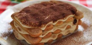Tiramisù al caramello salato