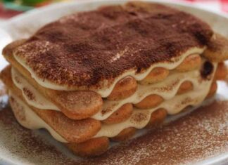 Tiramisù al caramello salato