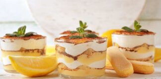 Tiramisù al limone ricettasprint.it