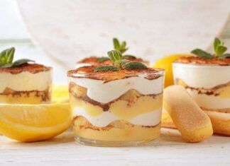 Tiramisù al limone ricettasprint.it