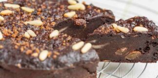 Torta al cioccolato e pane raffermo - Ricettasprint.it