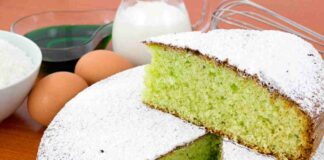 Torta alla menta e cocco