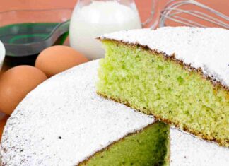 Torta alla menta e cocco