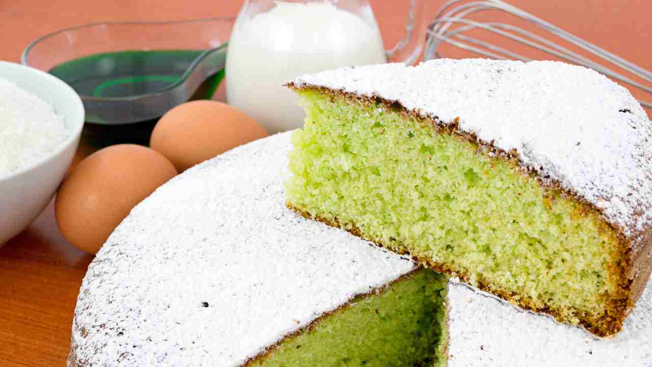 Torta alla menta e cocco