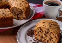 Torta all'acqua al caffè - RicettaSprint