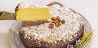 Torta alle mandorle senza uova e burro - Ricettasprint.it