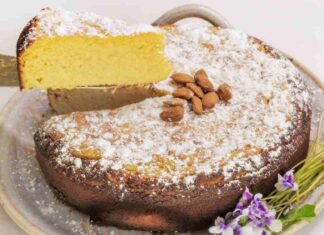Torta alle mandorle senza uova e burro - Ricettasprint.it