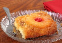 Torta rovesciata dell’estate, questa la faccio in meno di 10 minuti e salvo subito la merenda! Torta ananas rovesciata - RicettaSprint